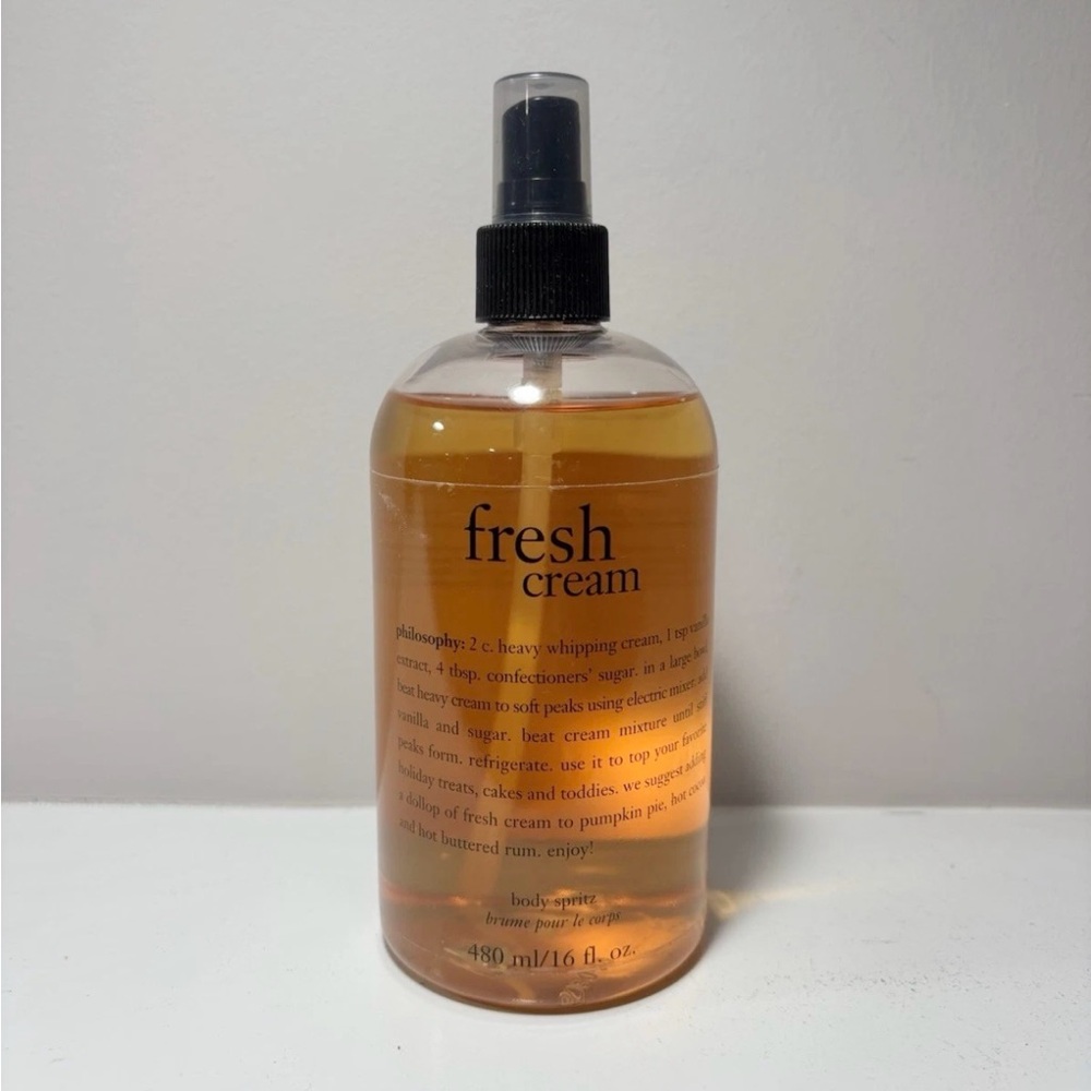Philosophy Fresh Cream Body Spray 16 Fl Oz